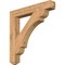 Ekena Millwork Olympic Craftsman Smooth Bracket, Western Red Cedar, 3 1/2"W x 26"D x 26"H BKT04X26X26OLY04SWR - alternate 1